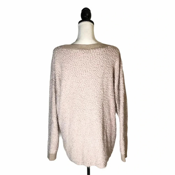 Torrid FINAL PRICE 🌺 Fuzzy Eyelash Knit Popcorn Pullover Crewneck Cozy Sweater - Picture 5 of 9